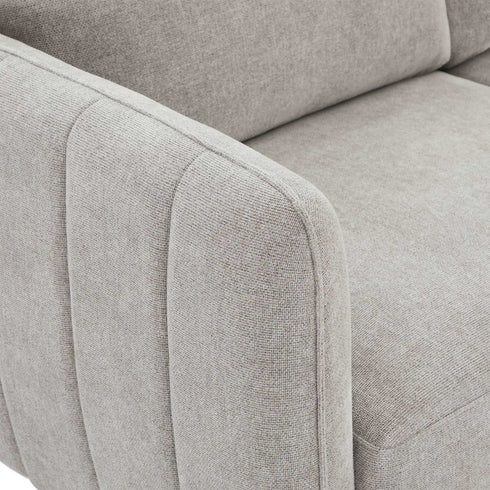 Selena 2-Sitzer Sofa - Stoffbezug Grau